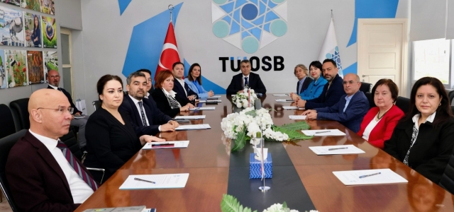 VALİ TOROS TARSUS TARIMSAL ÜRÜN İŞLEME İHTİSAS ORGANİZE SANAYİ BÖLGESİ MÜTEŞEBBİS HEYET TOPLANTISI’NDA...