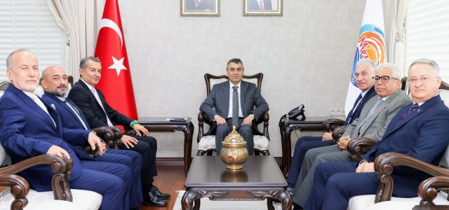 VALİ TOROS’A ZİYARETLER...