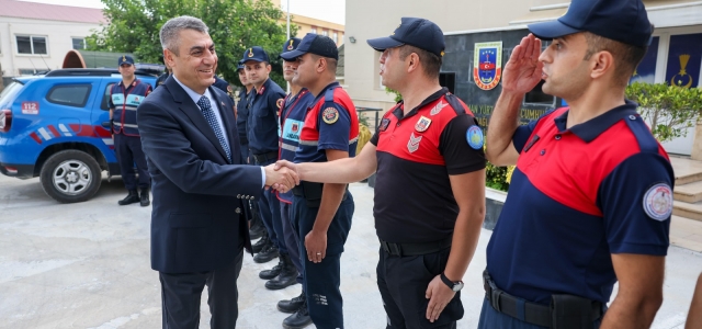  VALİ TOROS’AN JANDARMA’YA ZİYARET...