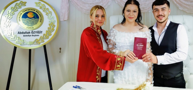  Yenişehir Belediyesi Evlendirme Memurluğu’nda yoğunluk...