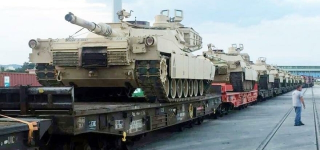 Yunanistan-Türkiye Sınırında ABD Tankları!